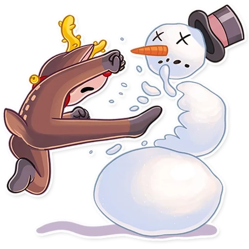 olaf, mr deer, olaf snowman
