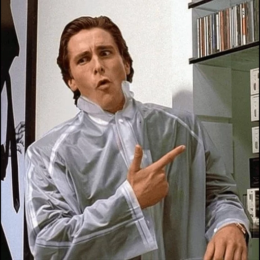 кристиан бейл, know your meme, christian bale american psycho