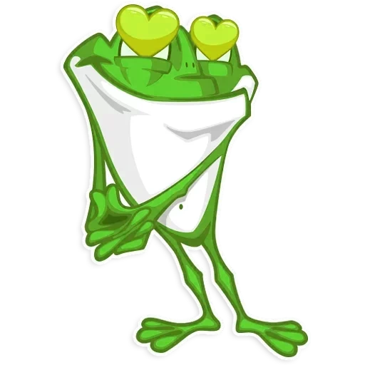 зеленая жаба, зеленая лягушка, лягушка персонаж, лягушонок животом, лягушонок мультяшный