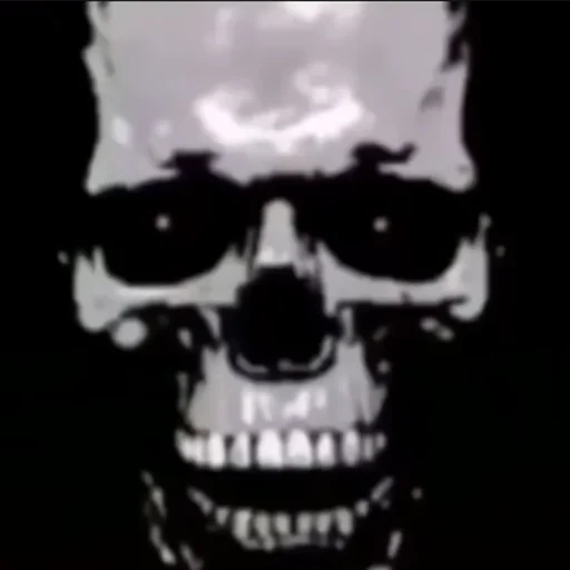 skull, uncanny, break a canal, intrusion into tv channels, uncanny meme mr incremental