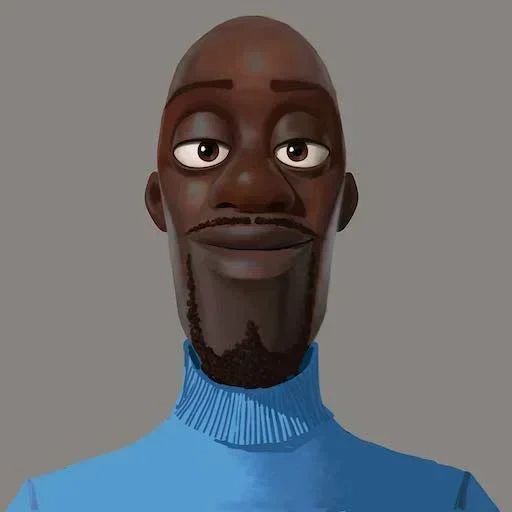 super frozone, 3 d personajes, personajes de pixar, lucius mejor freón