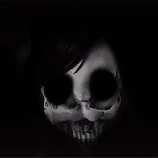 crâne, fond du crâne, black skull, crâne de crâne, le crâne dans l'obscurité