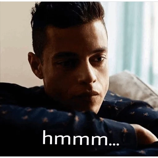 tipo, humano, rami malek, elliot alderson, sr robot elliot