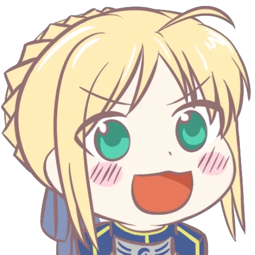 chibi, anime, ohayou chibi, sabre chibi, nero chibi fé umu