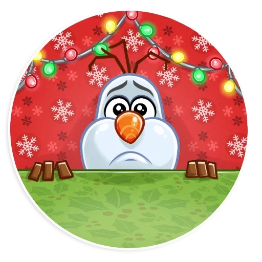 olaf, olaf snowman, watsapp snowman, galinha pintadinha 13