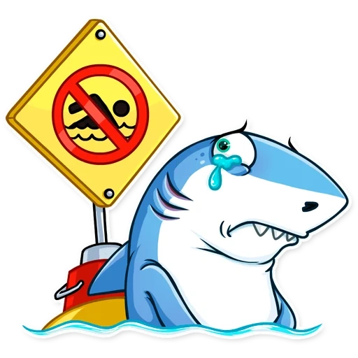 стикеры акула, набор стикеров для telegram акула, it's a shark стикеры, акула, акула мульт