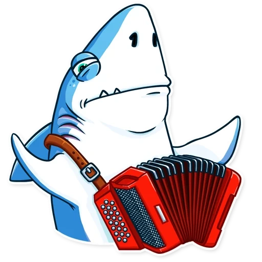 набор стикеров, акула стикер, telegram sticker, набор стикеров для telegram акула, it's a shark стикеры