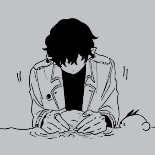 humano, mangá de anime, manga dazai, pequeno anime, personagens de anime