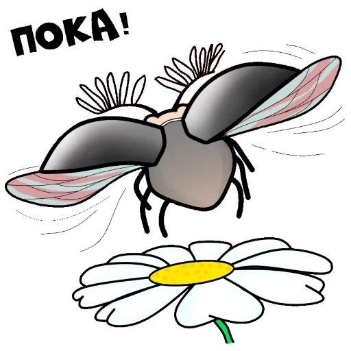 não, moscas de abelha, cartoon mosca, padrão de mosca fofa