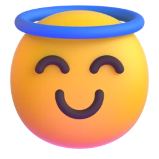 emoticon di emoticon, emoticon di angeli 3d, emoticon di angelo pacchetto iphone, faccina sorridente, sorridi sorridi aura