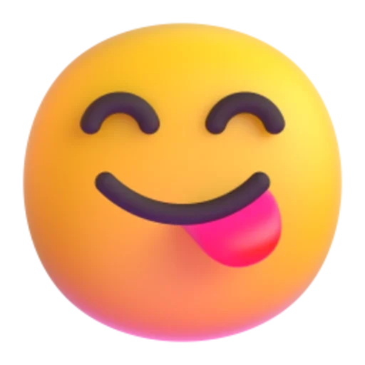 emoji, emoji, wajah emoji, emoji tersenyum, mengedipkan mata emoji