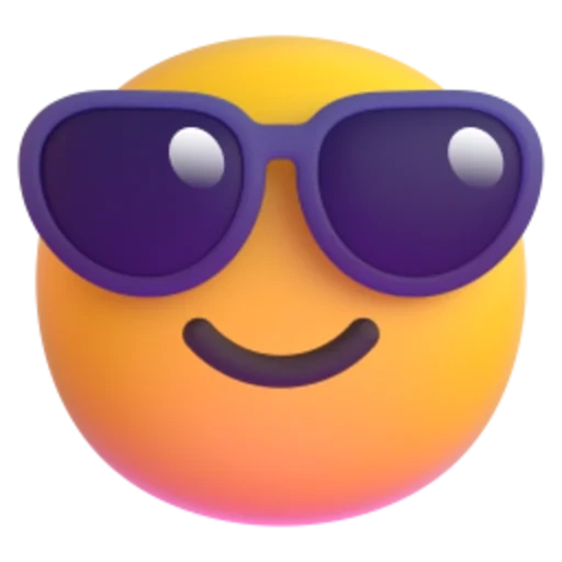 emoji, emoji, kacamata emoji, wajah emoji, emoji kacamata cerah