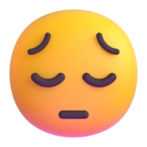 emoji, emoji sleep, pads emoji, emoji souriant, emoji clignotant