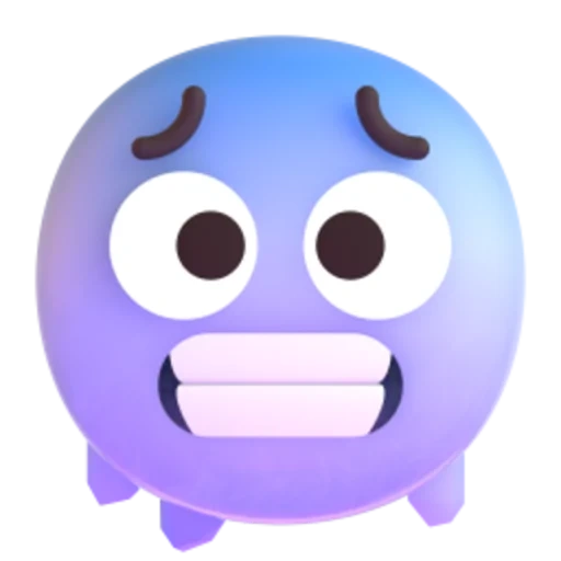 emoji, emoji, emoji ist kalt, emoji smileik, blauer smiley mit einem lächeln