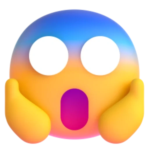 emoticon di emoticon, espressione facciale, emoticon paura, emoticon che urla, emoticon di emoticon