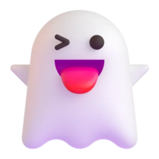 ghost, emoji ghost, emoji ghost, bringing emoji toy, power bank emoji ghost
