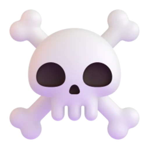 remar, cráneo de emoji, cráneo de emoji, smaille skull, smiley skull microsoft