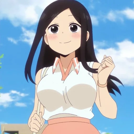 animação, dia de animação, touko sakurai, momento de animação, personagem de anime
