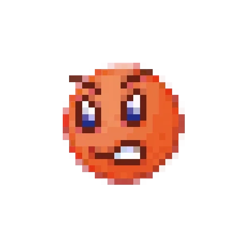 anime, pixel art, pomodoro pixel, biscotti pixel, player bones pixel art