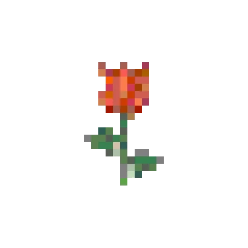 minecraft, роза майнкрафта, цветы майнкрафт, цветы майнкрафта, тюльпан майнкрафт