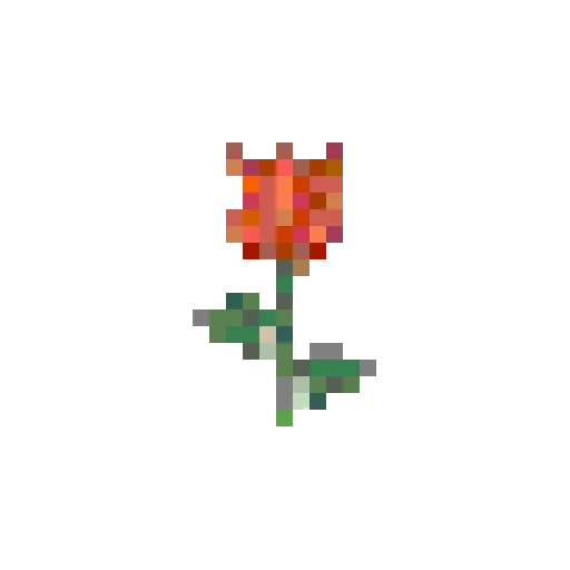 minecraft, rose minecraft, minecraft flowers, minecraft flowers, tulip minecraft