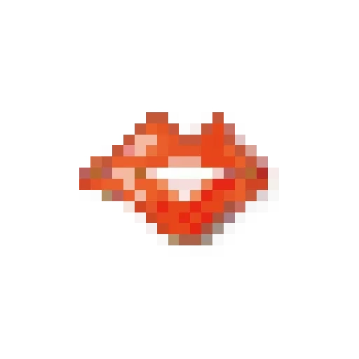 lips, pixel's lips, pixel's lips, pixel lips, pixel heart realism