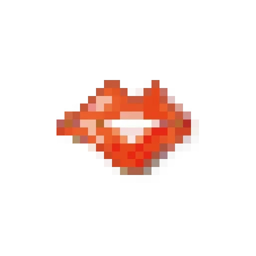 lippen, pixels lippen, pixels lippen, pixellippen, pixel herzrealismus