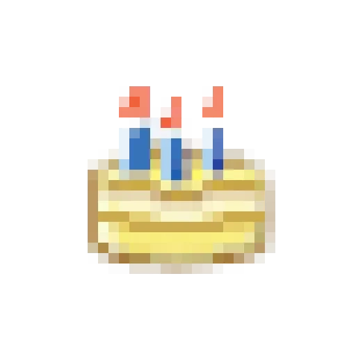 tortas, sonreír pastel, pastel de icono, pastel de emoji, pastel de píxeles