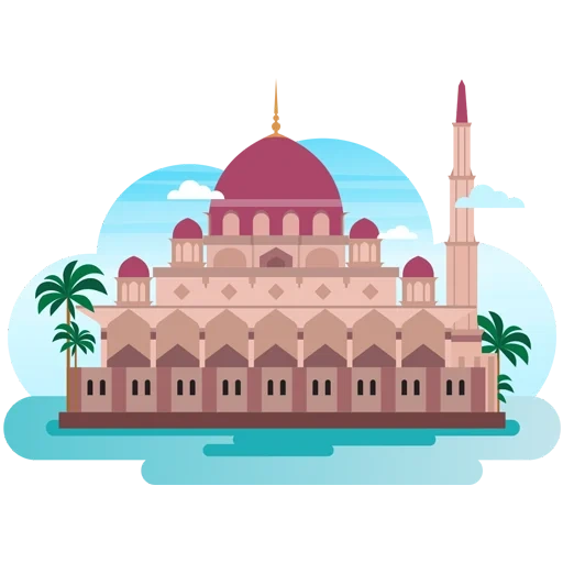 masjid, mosque vector istanbul