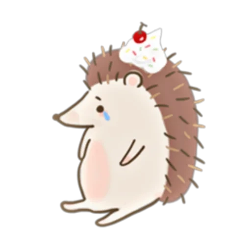 hedgehog, hedgehog drawing, hedgehog srisovka, little hedgehog, cute hedgehog drawing
