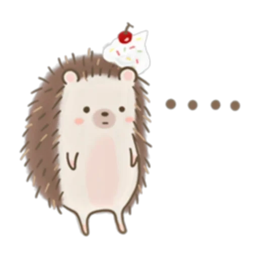 hedgehog yang terhormat, ilustrasi landak, menggambar landak lucu, landak adalah gambar lucu, ilustrasi landak lucu