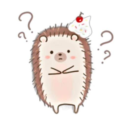 hedgehog kawai, hedgehog srisovka, lindo dibujo de erizo, los erizos son lindos dibujos, lindas ilustraciones de erizos