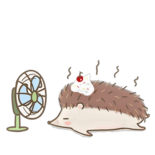 hedgehog, hedgehog ofegante, desenhe um ouriço, pequeno ouriço, ilustração do ouriço