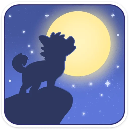 gato, mollete, luna de gato, el lobo aulle la luna