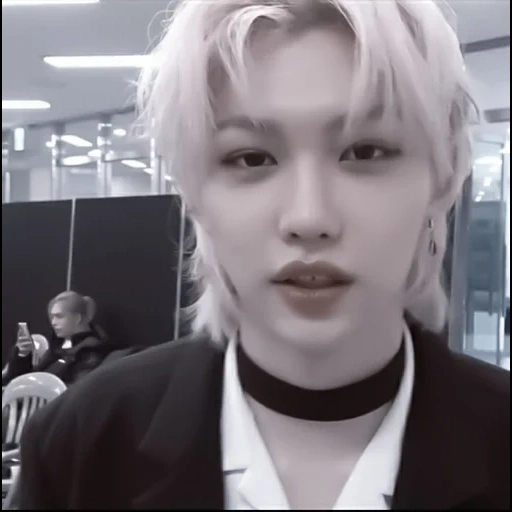 asian, lee felix, lee felix, lee felix 2021, felix has blond hair