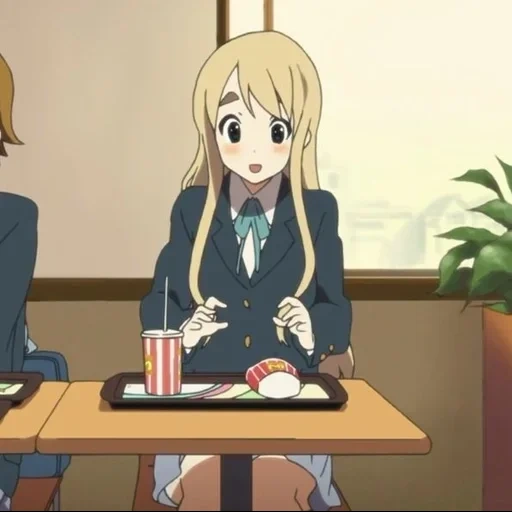 mugi chan, anime é o melhor, personagens de anime, meme de anime difícil