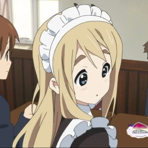 mugi, mugi chan, karakter anime, mugi chan maid, keion mugi adalah pelayan
