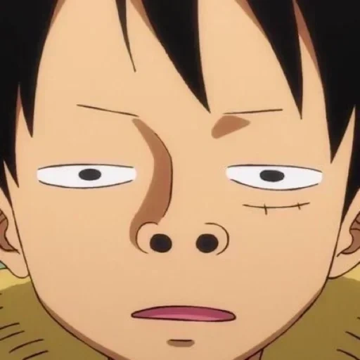 luffy, anime, the anime is funny, luffy one piece, luffy is a funny face