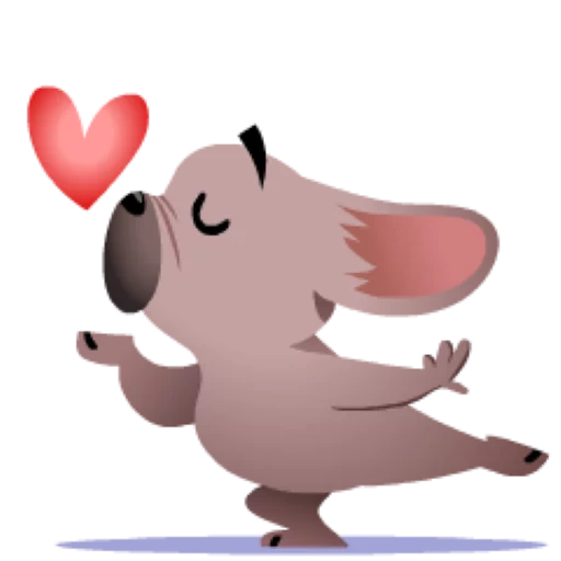 chum, kiss pig, animal pig, mugsy facebook stickers, watsap animated funny