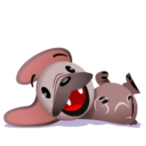 собака, смешные, коннект, biscuit ghostbot, анимированные смех