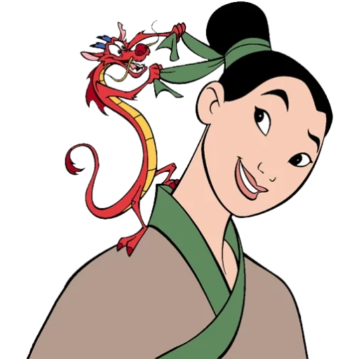 mulan hua, héros de mulan, motif mulan, les personnages de magnolia, hua mulan personnages de dessins animés