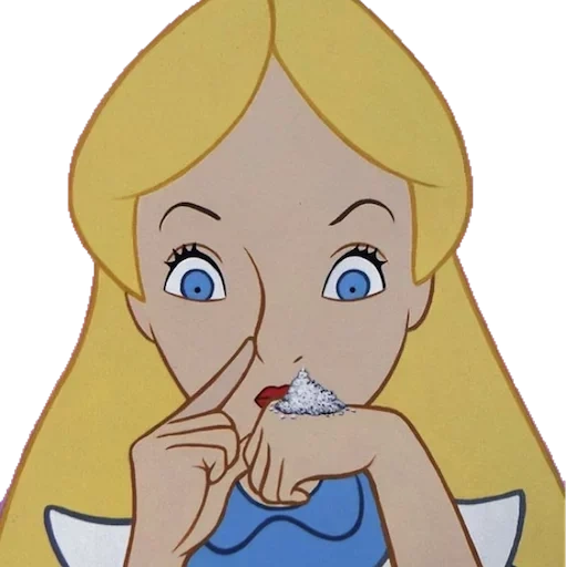 gente, niños, la princesa está oliendo, cocaína princesa disney, princesa de drogas de disney