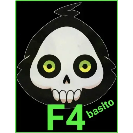 escuridão, ícone da morte, ícone, halloween, ponominalu logo