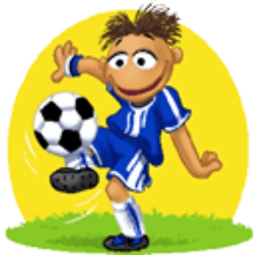 fußball, fußball von kindern, einen fußballspieler zeichnen, fußball illustration, cartoon fußballspieler