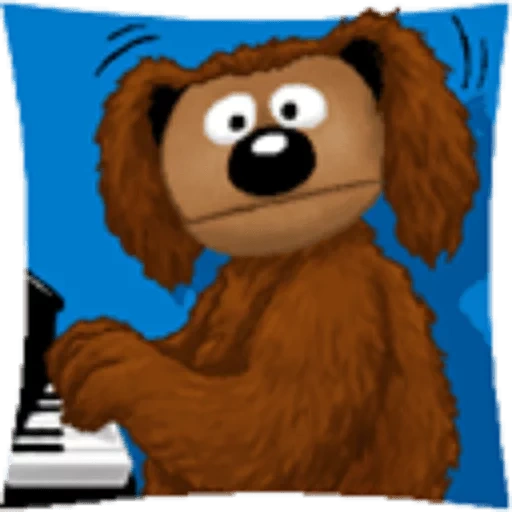 um brinquedo, mappet show, rowlf o cachorro, mappep show rolf, port rolf mappep