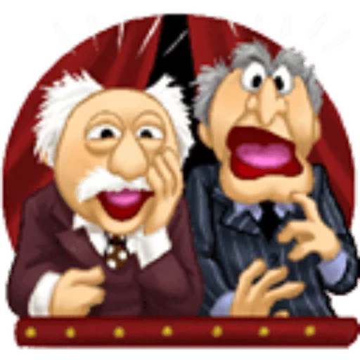 muppets show old man, statler muppets show, statler and waldorf, vieil homme muppet show, deux vieux muppets show