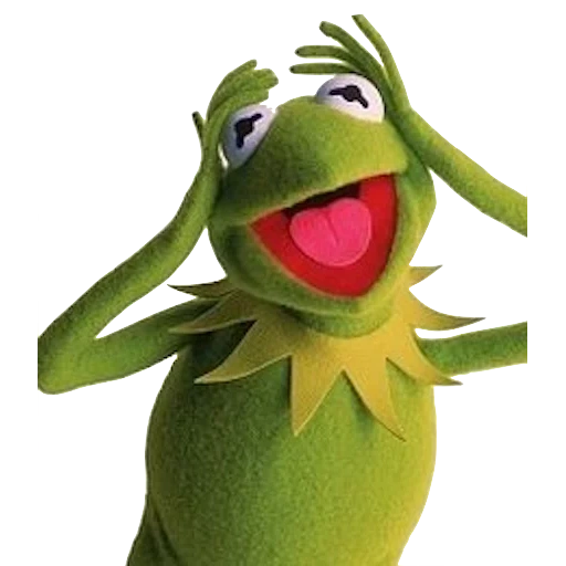 kermit, spettacolo di muppet, la rana di kermit, kermit la rana, sesame street frog kermit