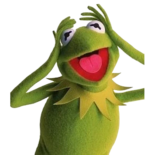 kermit, pertunjukan muppet, kodok kodok, kermit si katak, sesame street frog kermit