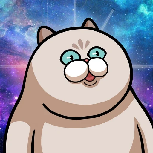 telegram sticker, стикеры ami fat cat, кот ами толстый стикер в, cartoon network, мультяшный кот картун кэт