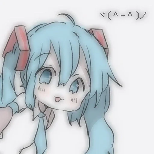 miku, miku chibi, miku hatsune, miku drawing, anime drawings